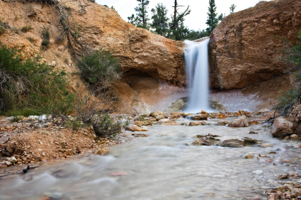 Desert Waterfall